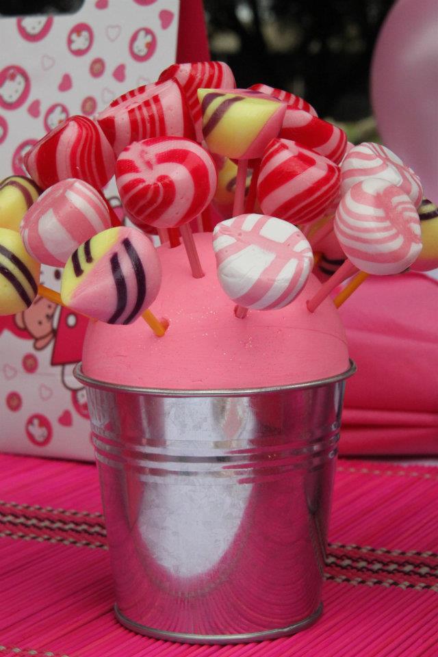 hello kitty party look at what i made homemade hello kitty party ideas