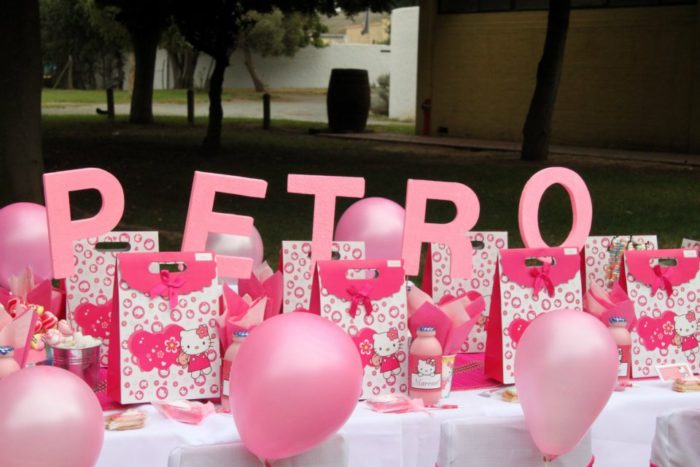 hello kitty party look at what i made homemade hello kitty party ideas
