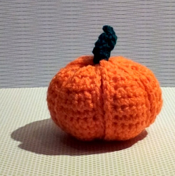 Crochet Pumpkin Segment Ball (3) Crochet Pumpkin Segment Ball 3 Crochet Pumpkin Segment Ball
