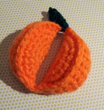 Crochet Pumpkin Segments Crochet Pumpkin Segments Crochet Pumpkin Segment Ball
