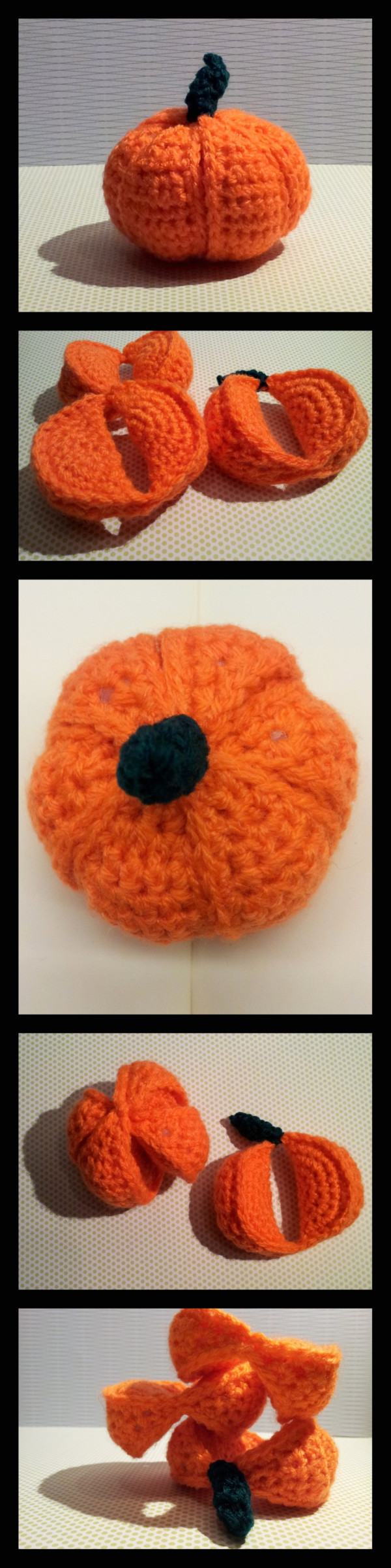 Crochet Pumpkin Collage Crochet Pumpkin1 001 Crochet Pumpkin Segment Ball