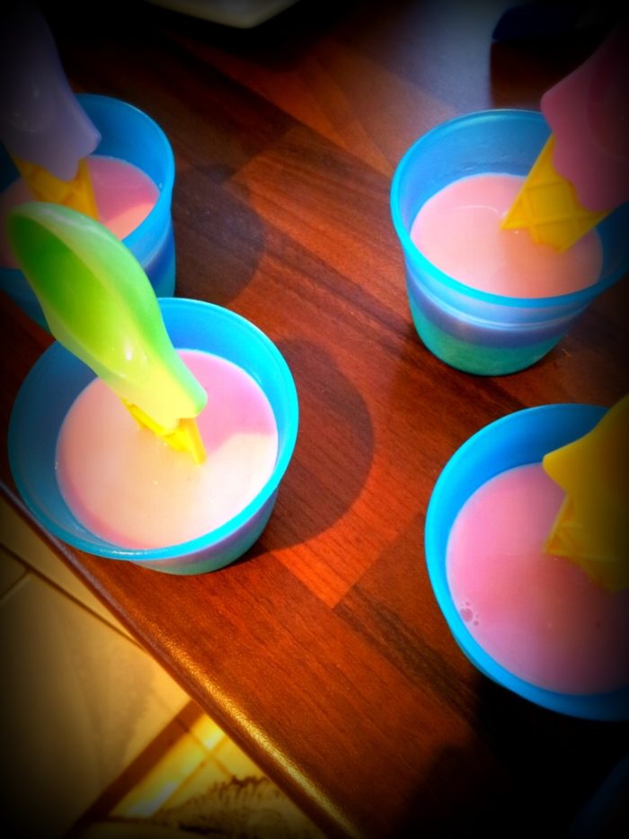 Jelly and Yogurt Ice Lollies Look At What I Made