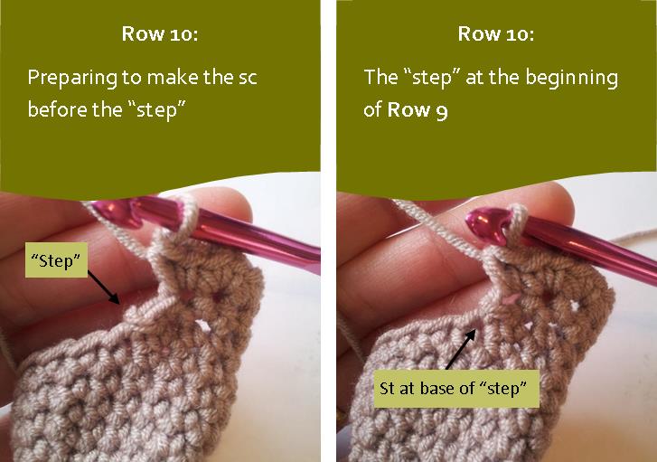 Crochet Short Rows and Joining In The Round ⋆ Look At What I Made