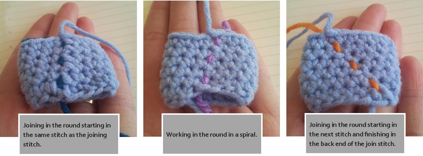 How to Crochet in the Round: Spiral vs Joining - Look At What I Made