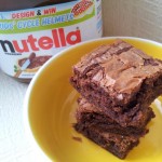 3 Ingredient Nutella Brownies