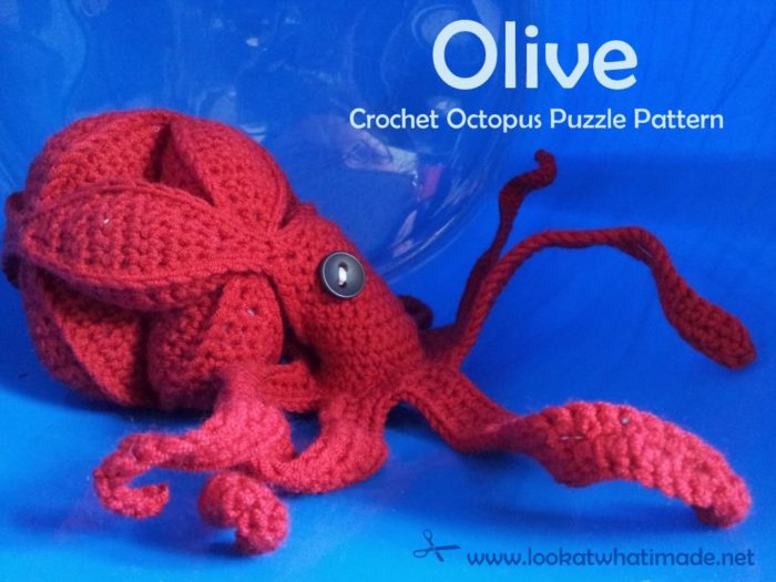 Olive the Crochet Octopus Puzzle Pattern Olive Crochet Octopus Puzzle