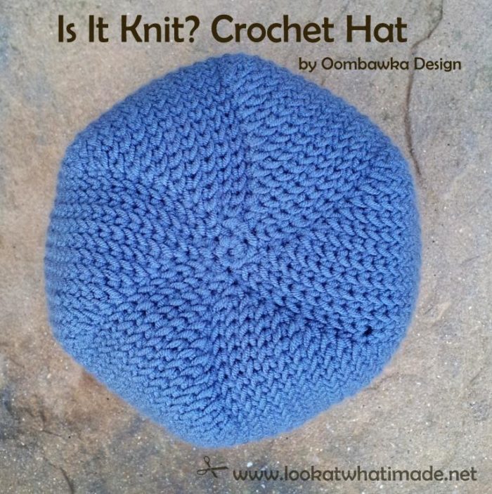 True Crochet Stockinette: The Waistcoat Stitch - Look At What I Made