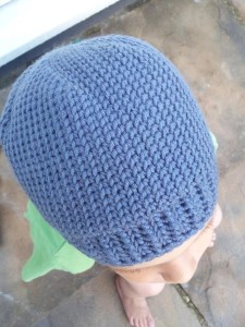 The hat itself is lovely and dense without being thick or rigid and ...