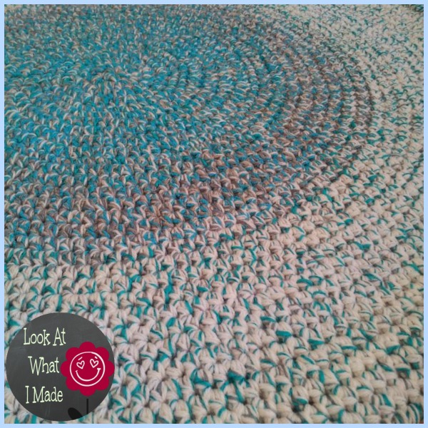 ... using single crochet, half double crochet, AND double crochet stitches