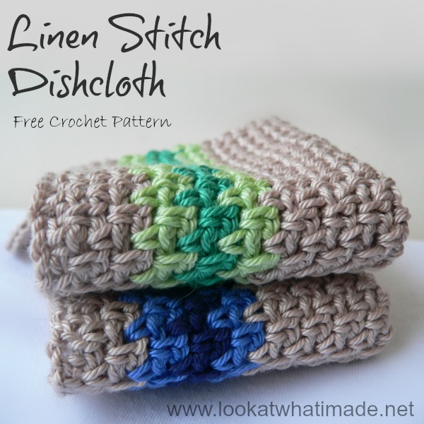 Crochet Linen Stitch Dishcloth ⋆ Look At What I Made Delectable Best Crochet Dishcloth Pattern Crochet Linen Stitch Dishcloth ⋆ Look At What I Made Delectable Best Crochet Dishcloth Pattern