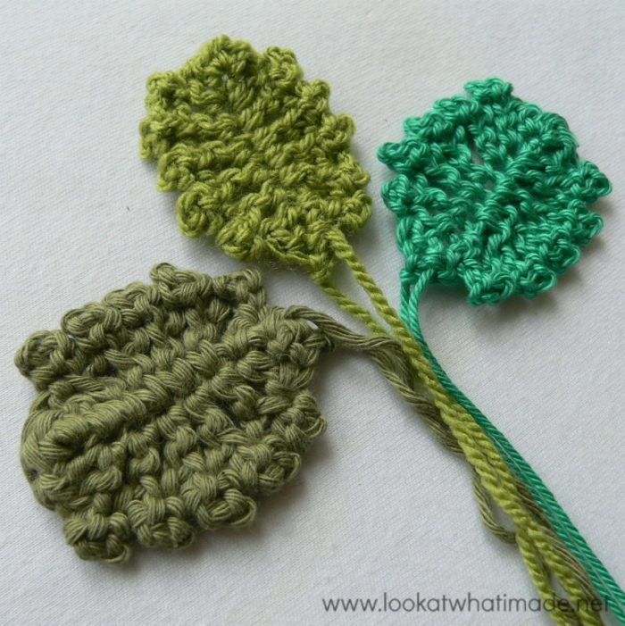 Pansy Leaf - Crochet Leaf Pattern - Look At What I Made