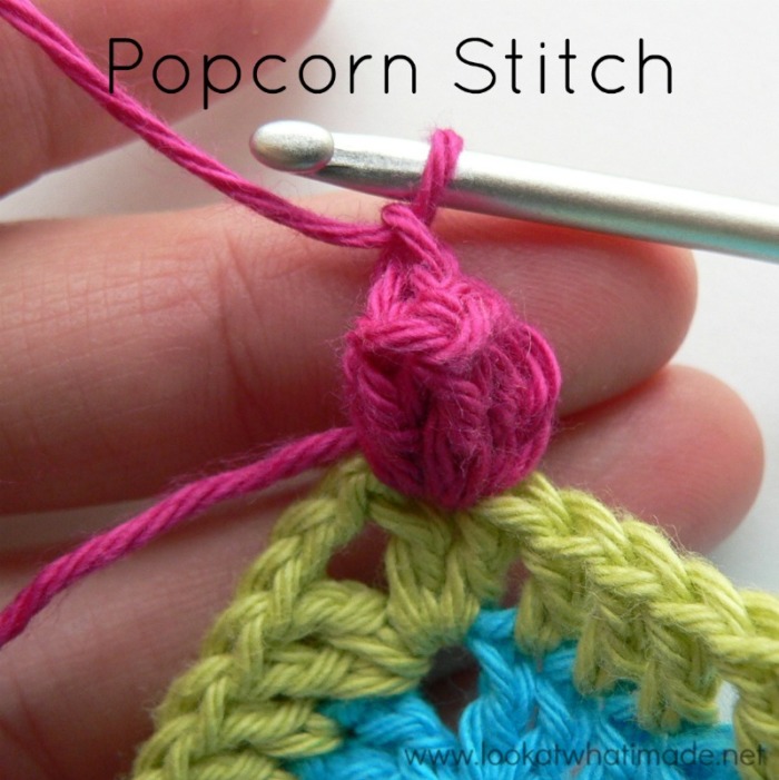 How to Crochet: Popcorn Stitch ? Look At What I Made