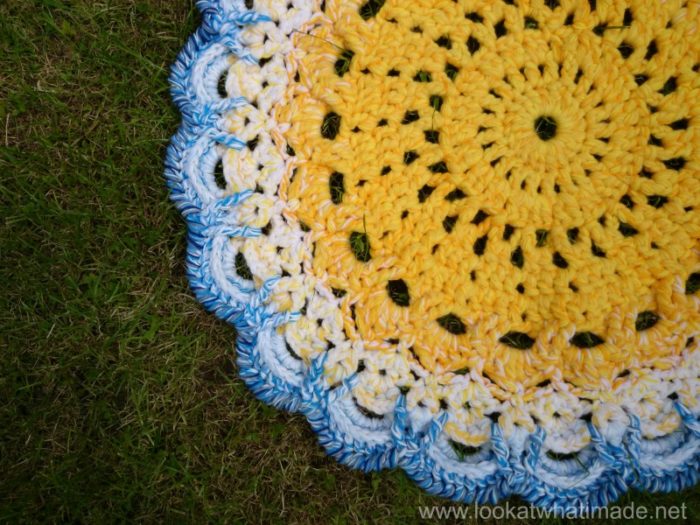 Crochet Mandala Rug ? Look At What I Made