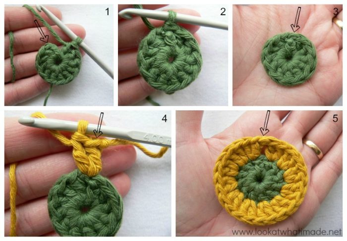 How to Crochet: Invisible Join vs Slip Stitch Join - Look At What I ...