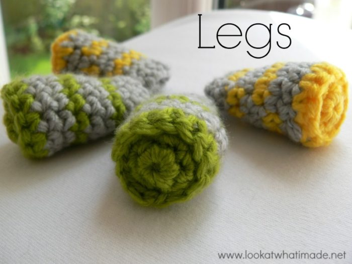 Crochet Animal Legs {Striped} ⋆ Look At What I Made