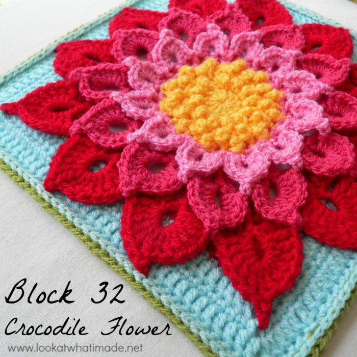 Flower Crochet Granny Squares Pictures to pin on Pinterest