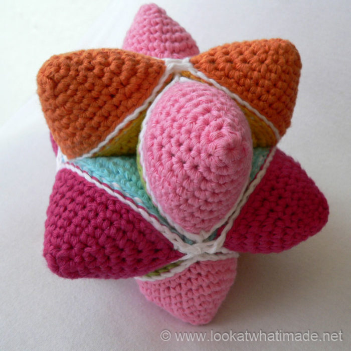 Crochet Star Ball Crochet Amish Puzzle Ball