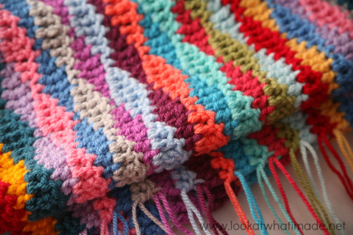 Lazy Waves Blanket Pattern - Look At What I Made