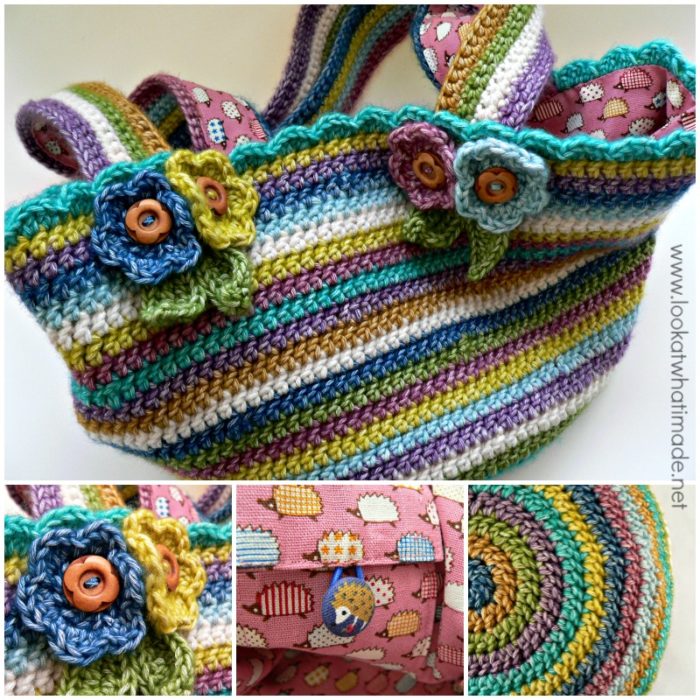 Jolly Bag in Scheepjeswol Stonewashed XL - Look At What I Made