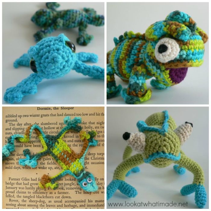 4 Fabulous Crochet Lizard Patterns A Mini Roundup ⋆ Look At What I Made