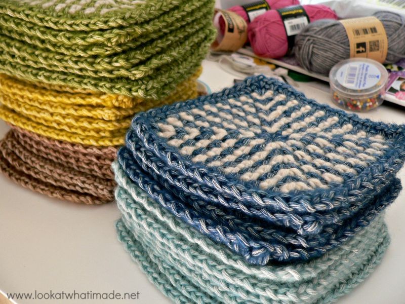 ... Linen Stitch Squares. You can find the pattern for the Linen Stitch