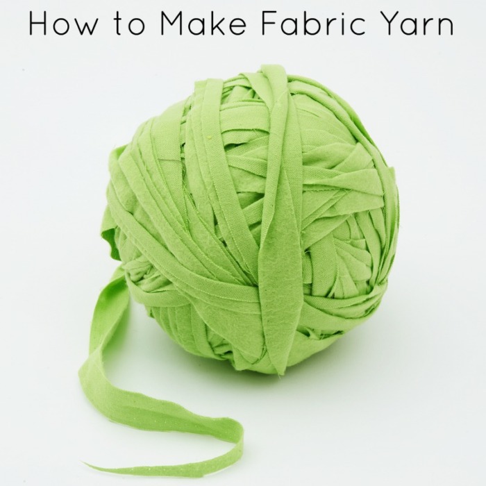 Learn how to make fabric yarn with this step-by-step tutorial How to Make Fabric Yarn