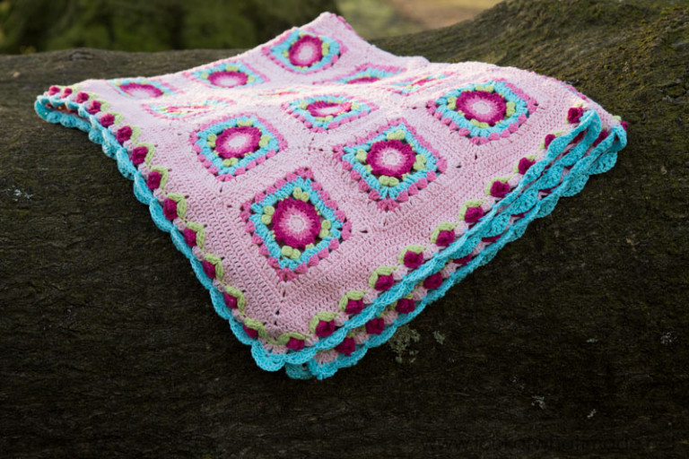 Crochet Lydia Blanket Reveal ⋆ Look At What I Made