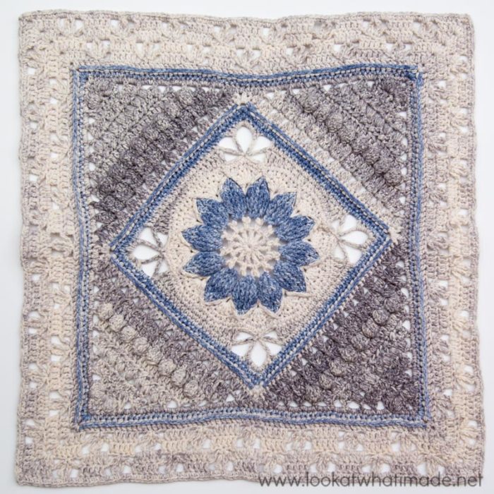 Charlotte Large Crochet Square Part 3