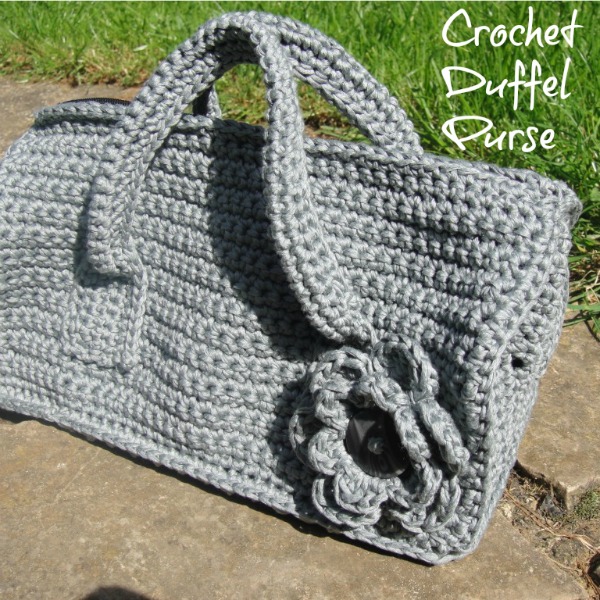 Crochet Duffel Purse Pattern ⋆ Look At What I Made