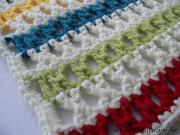How to Crochet Treble Cross Stitch (KStitch)